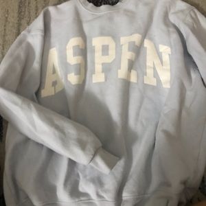 Light Blue Aspen sweatshirt